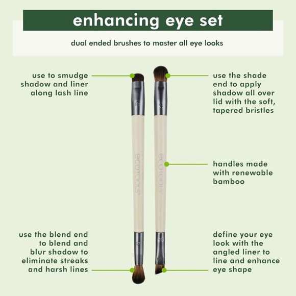 Ecotools Enhancing Makeup Brush Set (NWT- SEALED) (2 for $20) - Picture 3 of 3